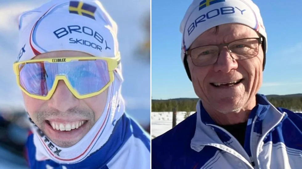 Andreas Nyman och Glenn Karlsson, från Broby GoIF.