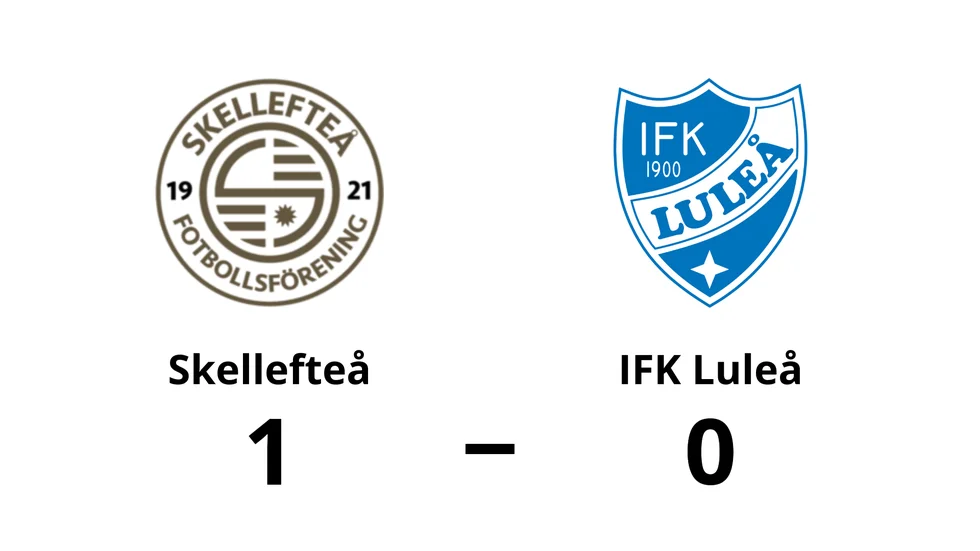 Skellefteå FF vann mot IFK Luleå