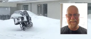 Skulle köra båge på ett somrigt Island – sitter helt insnöad