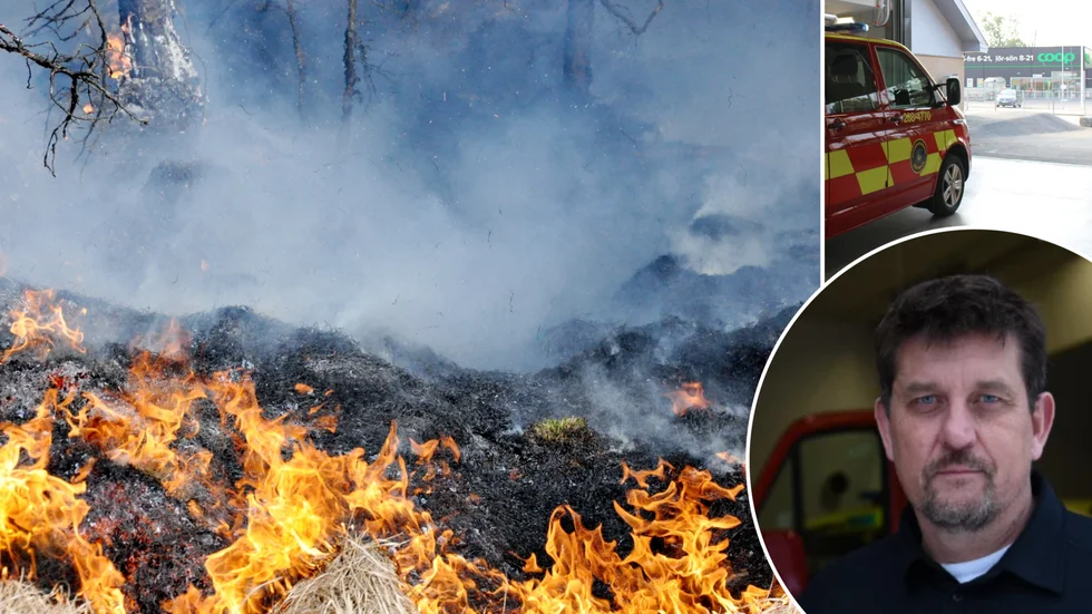 Samma platser, liknande tidpunkter. Det är mycket Peter Helge känner igen från tidigare bränder i Ankarsrum. Han tror att även de här bränderna varit anlagda. 