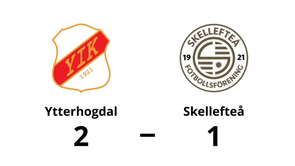 Ytterhogdal vann mot Skellefteå FF