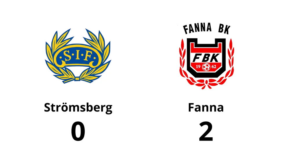 Strömsbergs IF förlorade mot Fanna BK