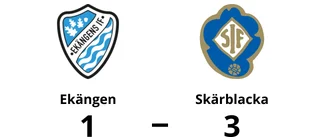 Skärblacka segrade mot Ekängen på bortaplan