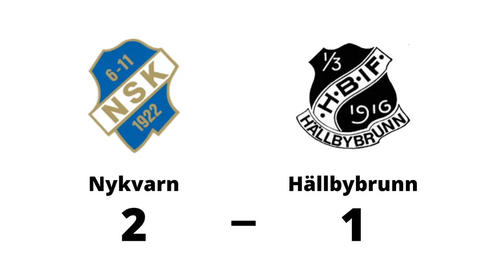 Nykvarns SK vann mot Hällbybrunns IF