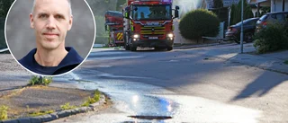 Beskedet efter stora radhusbranden: "Kommer ta lång tid"