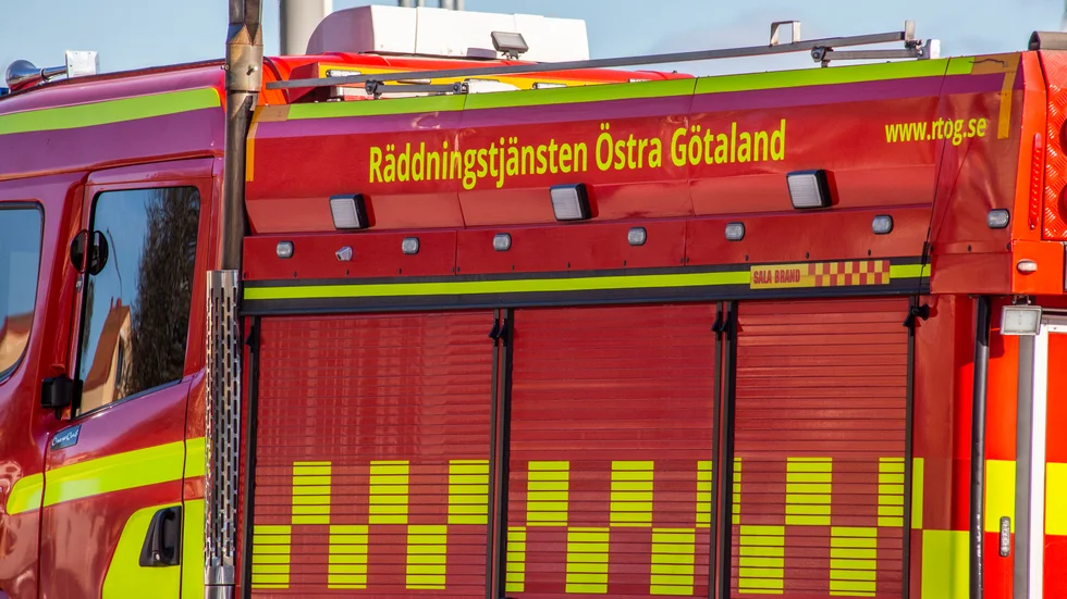 Räddningstjänsten berättade att det handlade om ett begränsat utsläpp.