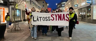 Fackeltåget lyste upp i centrala Uppsala  