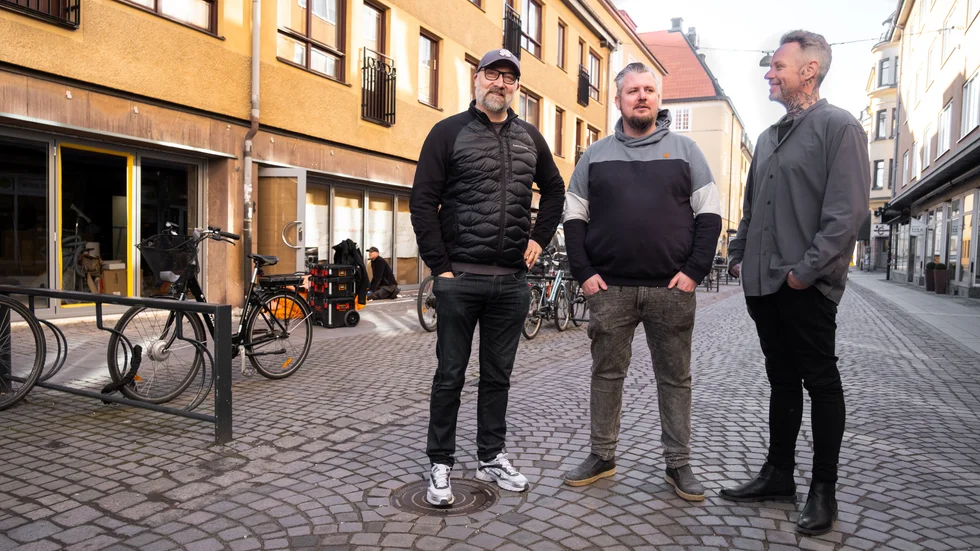 Niklas Lillman, Marcus Edholm och Fredrik Bromander är trion  bakom restaurangsatsningen.
