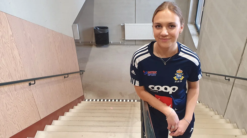 18-åriga Minna Lindgren är redo för mer ansvar i P18:s division 1-lag.