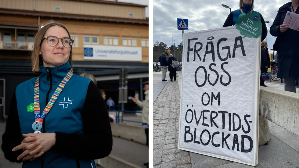 Amanda Barkarö är lokal konfliktledare för Vårdförbundet i Östergötland.