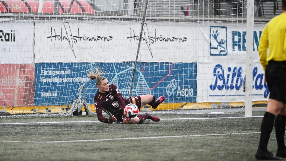 Lisa Sjögren tappade känseln i händerna när snöfallet blev allt värre. ”Sista tio var jobbiga”, säger hon.