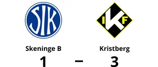 Kristberg avgjorde mot Skeninge B efter paus