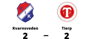 Oavgjort för Tierp mot Kvarnsveden på bortaplan