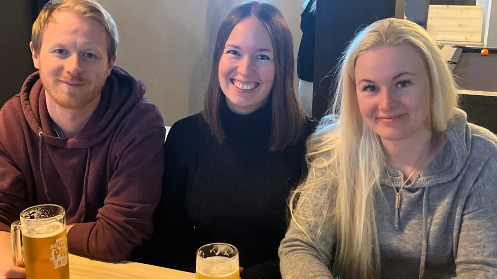 Lag: ”Lasse Fick stanna hemma” bestod av Isak Johansson, Amanda Vikberg och Emma Hallström.