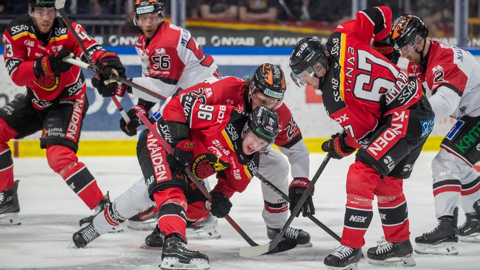 Pontus Andreasson och Luleå Hockey tog åttondelsfinalen till en tredje och direkt avgörande match.