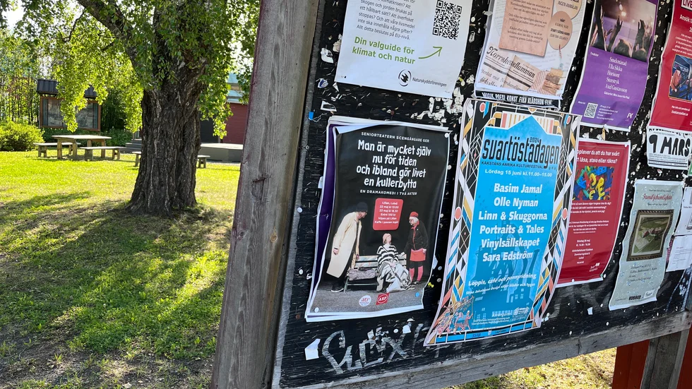 Svartöstadagen genomförs med centrum kring parken på Laxgatan.