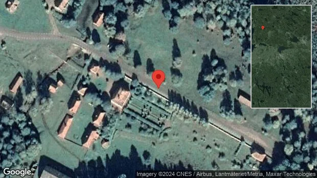 Nedfallna träd påverkar trafiken på väg 1101