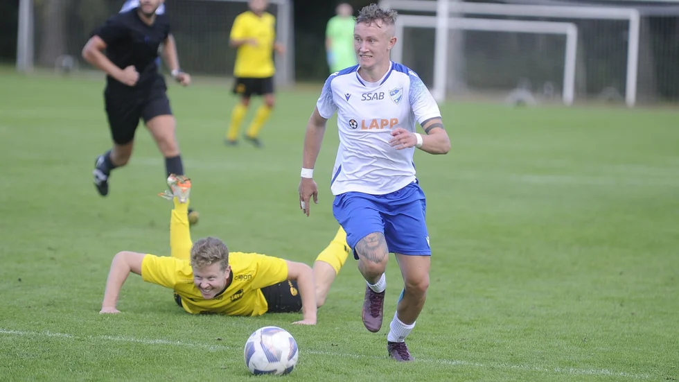 Robert Andbjer satte IFK:s straffmål.