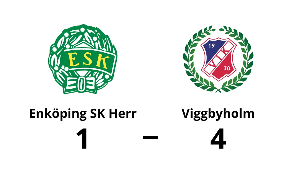 Enköping SK Herr förlorade mot Viggbyholm
