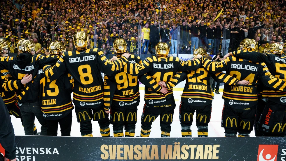 Skellefteå AIK blev svenska mästare 2023/2024. 