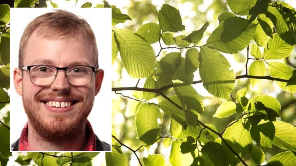Christopher Greenland, meteorolog på SMHI.