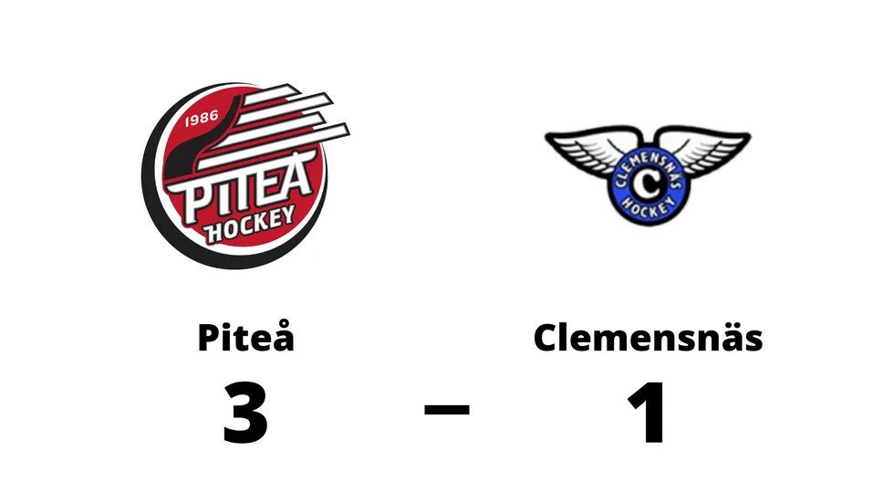 Piteå HC vann mot Clemensnäs HC