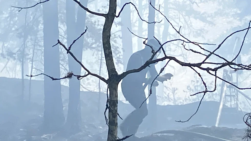 Det rådande högtrycket ger stor eller mycket stor risk för skogsbrand, enligt SMHI.