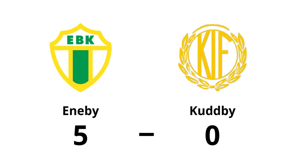 Eneby BK vann mot Kuddby IF