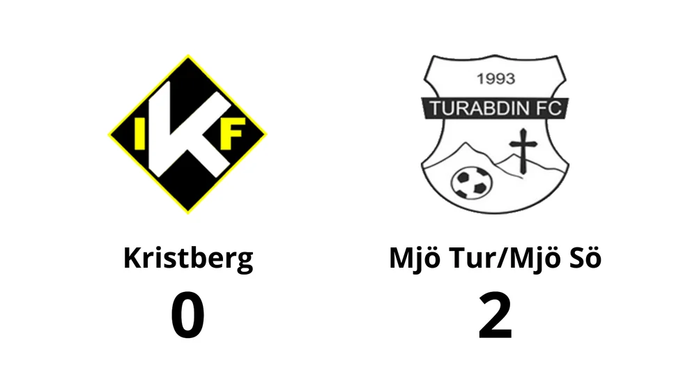 Kristbergs IF förlorade mot Mjölby Turabdin FC/Mjölby Södra IF B