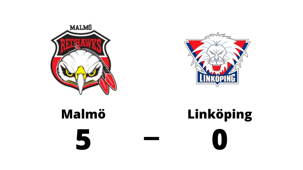 IF Malmö Redhawks vann mot Linköping HC