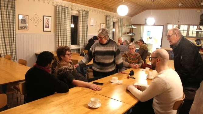 Sista träffen på året gästades av Adam Horn från Uppsala.