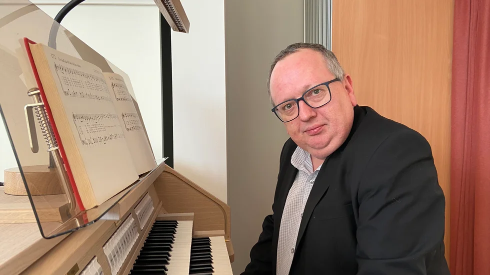 Andrew Canning, ny organist i Lagunda församling.
