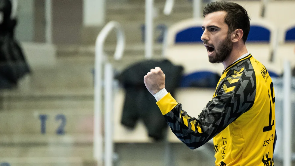 Målvakten Matija Spikic och hans Guif stod för en ytterst viktig bortaseger mot Ystads IF vilket gör att laget nu befinner sig på slutspelsplats. 