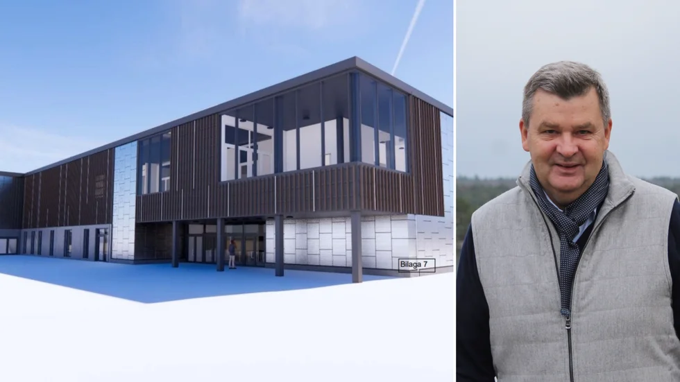 Västerviks IK:s ordförande Urban Widén vill ha en träningshall innan den stora arenan byggs.