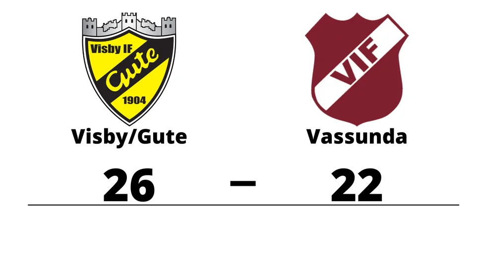 Visby IF Gute vann mot Vassunda IF