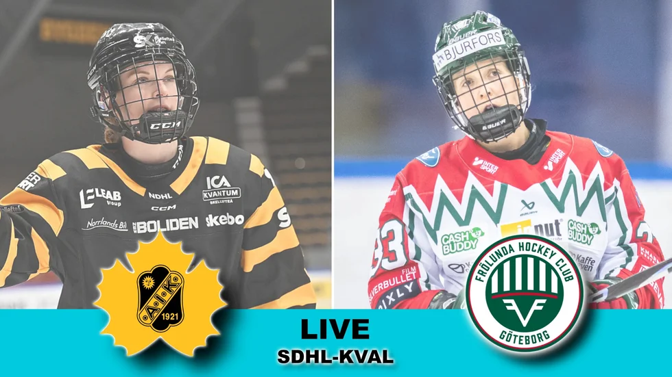 Evelina Arvidssons Skellefteå AIK ställs mot ett stjärnspäckat Frölunda med bland annat storstjärnan Michelle Karvinen.
