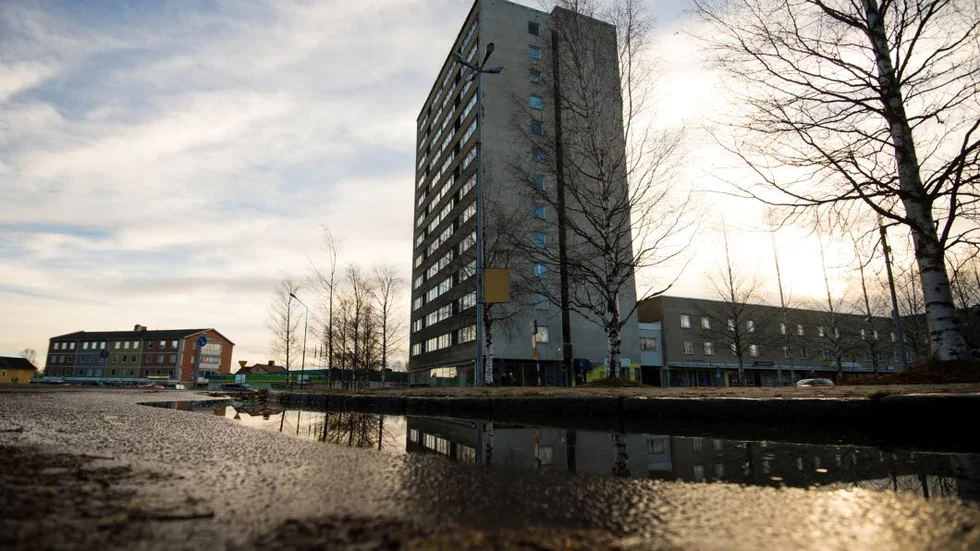 Årsrekord. Marken i Malmbergets centrum skakade två centimeter i sekunden den 23 april.