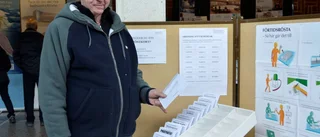 Ingen rusning till vallokalen