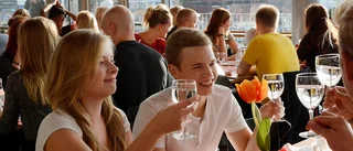 Populärt med gratis tacobuffé