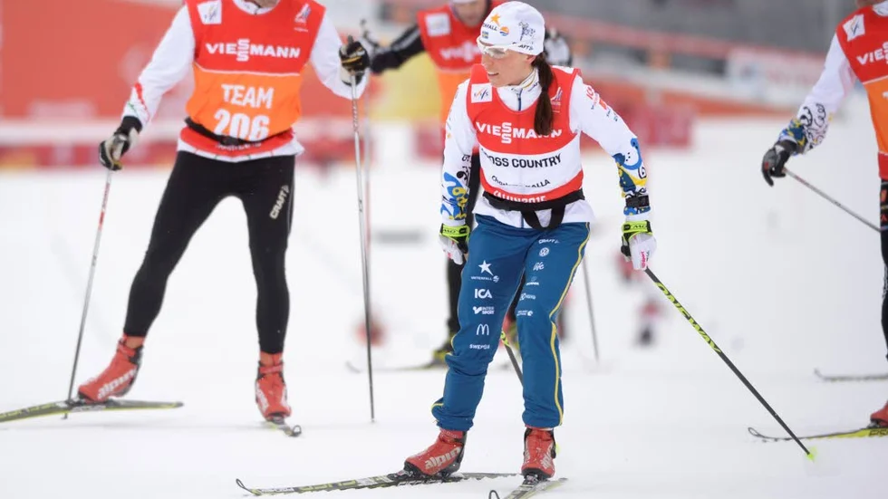 Hektiskt. Charlotte Kalla är redo att avsluta säsongen på ett bra sätt. Sedan väntar hårt arbete inför nästa år.