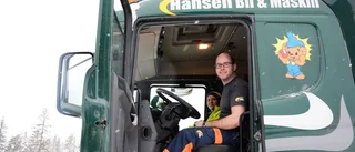 Skytteltrafik till tippen – snöslungor en bristvara