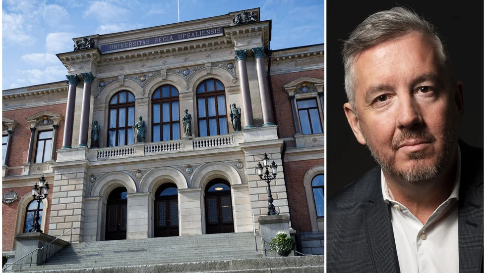Patrik Nilsson, samhällspolitisk chef, Akavia, saknar öronmärkta resurser till Uppsala universitet och andra lärosäten.