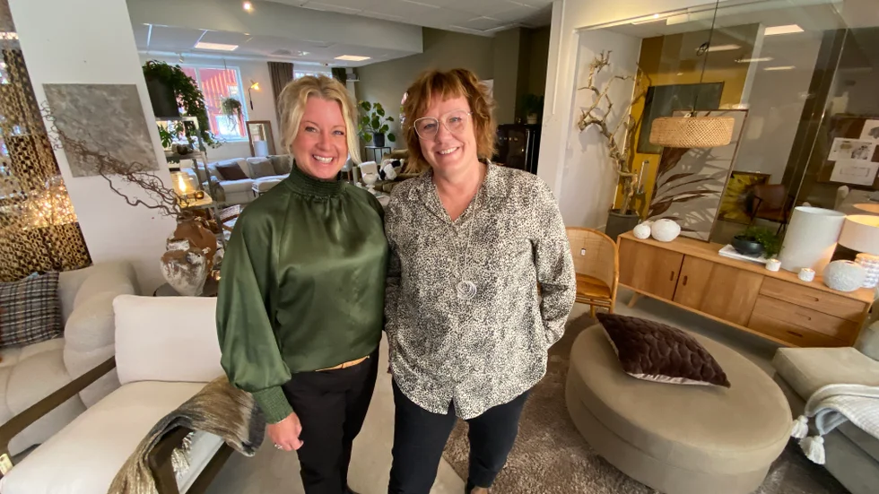 Anna Göthéus och Madeleine Röken är franchisetagare för Våningen & Villan och C/O Home i Nyköping. 