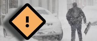 SMHI höjer varningsnivån • Kan komma 30 centimeter snö lokalt
