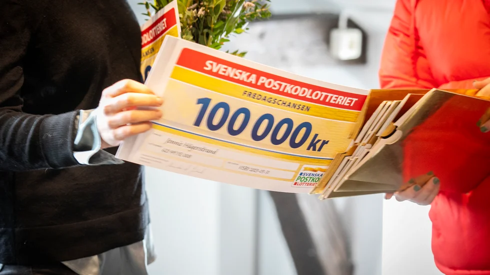 Postkodlotteriet varnar för bedragare.