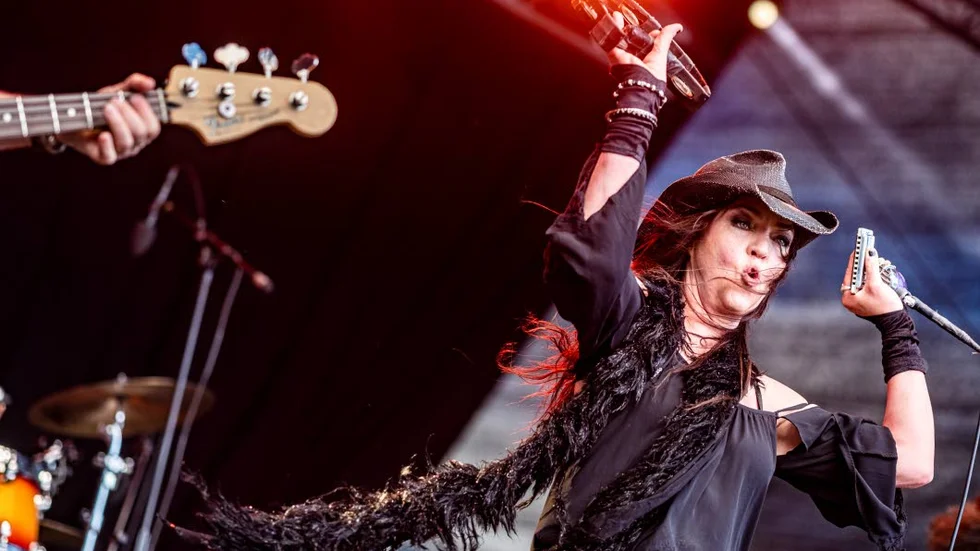Stacie Collins på Kirunafestivalen 2019.
