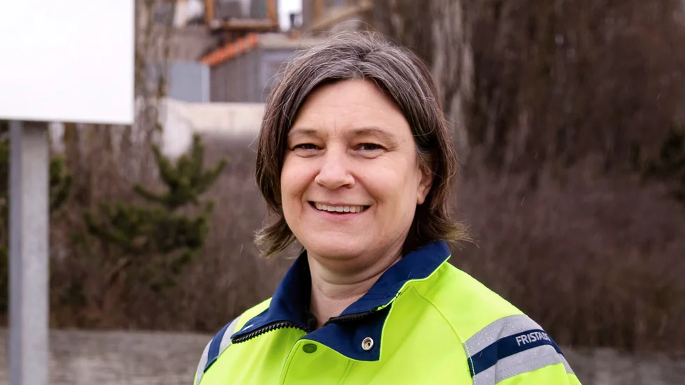 Som fabrikschef i Slite är Matilda Hoffstedt ansvarig för 75 procent av den cement som används i Sverige i dag.