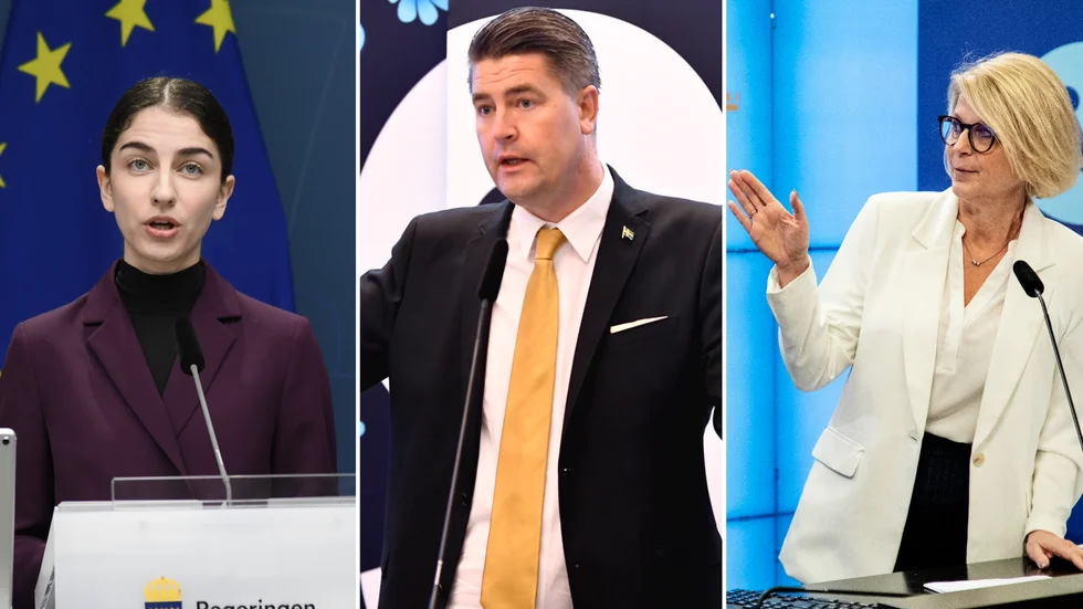 Klimat- och Miljöminister Romina Pourmokhtari (L) och Finansminister Elisabeth Svantesson (M) fick i veckan skälla ut Sverigedemokraternas ekonomisk-politiske talesperson Oscar Sjöstedt (SD) om vindkraften.