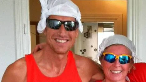 Peter och Camilla Nilsson skulle ha sprungit Boston Marathon, men avbokade.
Foto: Privat