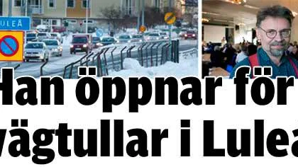 Biltullar? Enligt Göran Öhman (S), ordförande i miljönämnden, måste luleåborna ändra sitt bilkörande. Och på något sätt måste kommunen  hjälpa dem med det.
